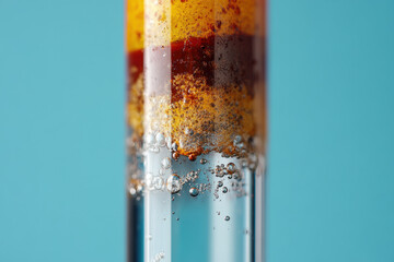 Layers in Chemistry Experiment