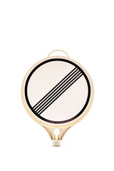 Unique Decorative Object Featuring Minimalist Design Elements with Geometric Patterns and a Play of Lines, Beautifully Crafted for Artistic Display in Modern Spaces