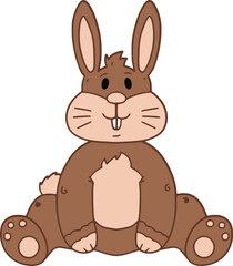 Zoo Rabbit Illustration