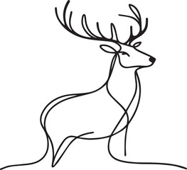 Line Drawing – Black Vector Art