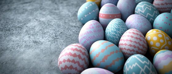 Easter Egg Hunt Celebration Park Digital Art Springtime Festive Happy Easter