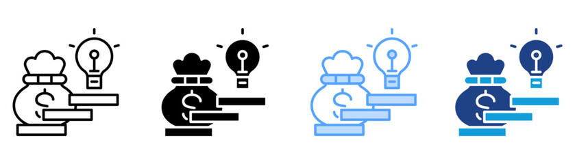 Success Icon Set Multiple Style Collection