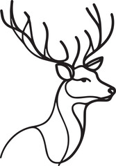 Line Drawing – Black Vector Art