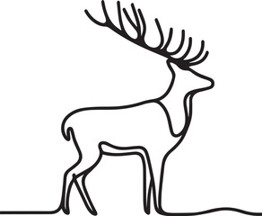 Line Drawing – Black Vector Art
