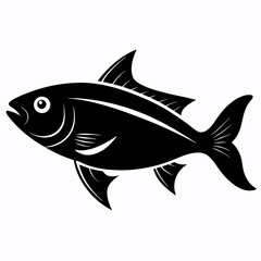 fish on a white background