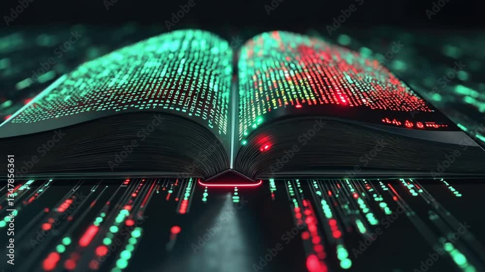 Poster digital book of codes: unveiling the secrets of programming