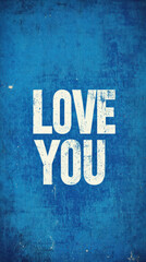 Fototapeta premium A blue and white sign that says 