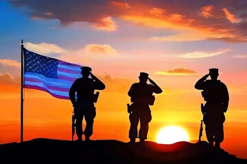 Stunning Realistic Memorial Day Graphic Design