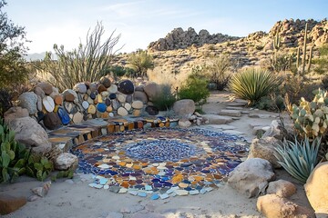 A park of Joshua trees fuels creativity and peace for artists and seekers alike  
