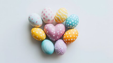 Fototapeta premium easter, bunny, egg, holiday, spring, decoration, celebration, toy, color, colorful, tradition, easter egg, pink, seasonal, cute