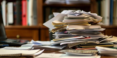 stack of documents