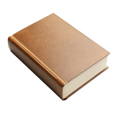 old book isolated on transparent background, clipping path, png, 
