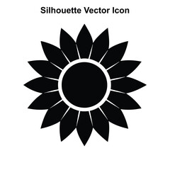 Abstract Flower Logo with Sun and Floral Elements