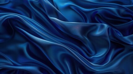 Obraz premium Abstract Blue Silk Texture