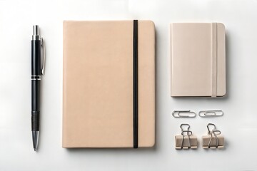 Minimalist Stationery Flat Lay