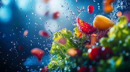 Fresh Vegetable Splash