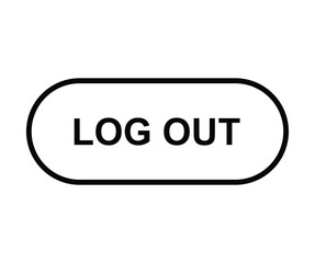 Fototapeta premium Free Download Logout Button Vector Art, Icons & Graphics