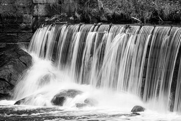 waterfall in the park