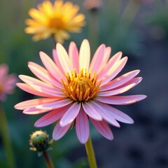 Obraz premium Dandelion petals unfolding, soft, petal, delicate