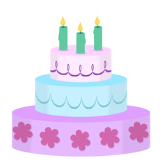 Torte - Geburtstagstorte - Hochzeitstorte