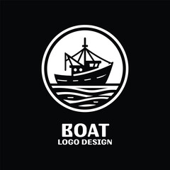 Boat Vector Logo Design