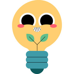 Ecology - illustrations - cartoon