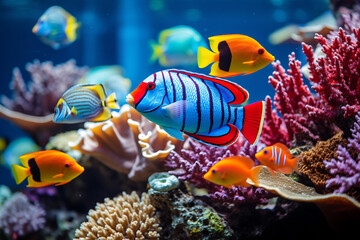 Marine conservation efforts for  Great Barrier Reef, epitomizing marine sanctuaries, groundbreaking research, and global cooperation to safeguard its future