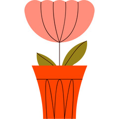 Garden - minimal - illustration