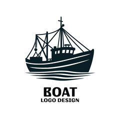 Boat Vector Logo Design