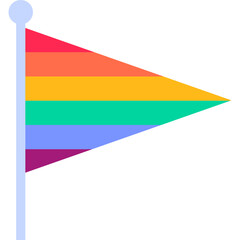 Pride - icons - flat illustration