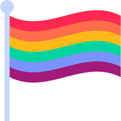 Pride - icons - flat illustration