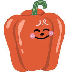 cute bell pepper