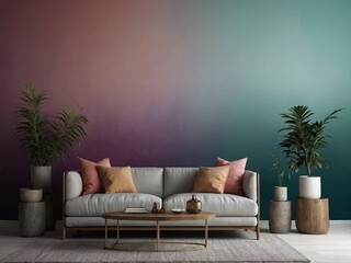 Gradient background for wellness branding