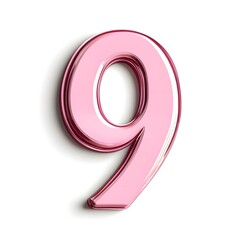 number illustration, generation AI 