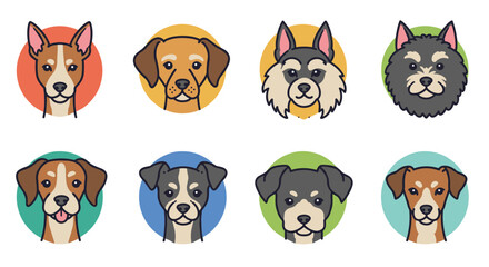 Dog Pattern Background