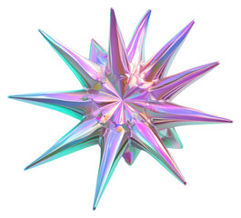 PNG Starburst shape iridescent white background accessories creativity.