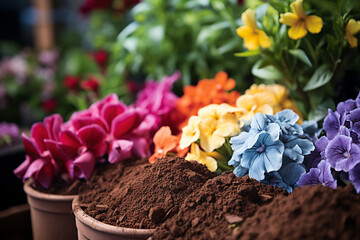 Functions as a natural and intricate backdrop, honoring uncomplicated yet vital attractiveness of soil as foundation for life functions