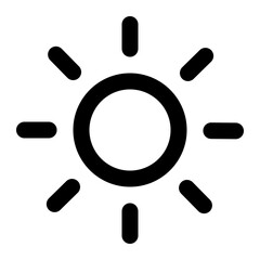 bright icon for illustration