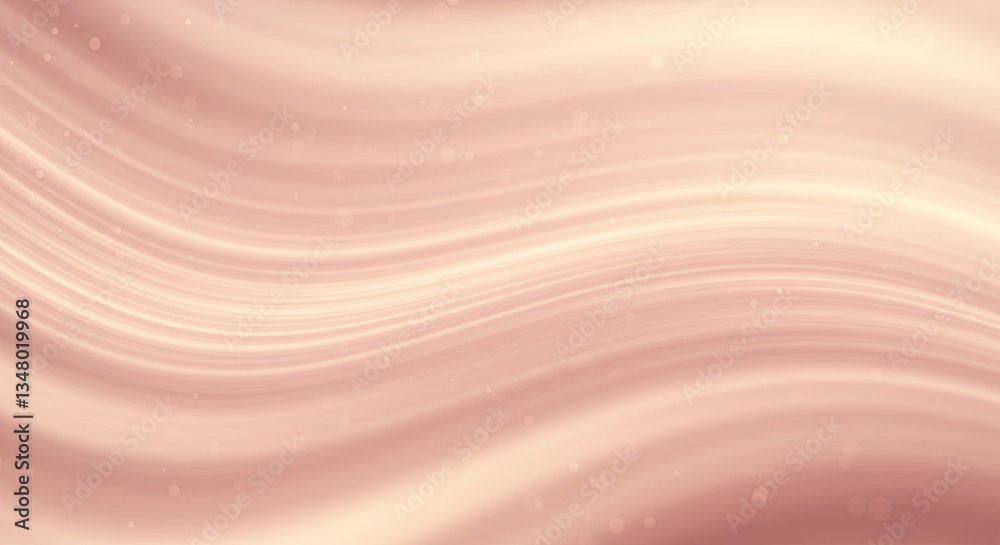 Poster a pink background with a wave pattern