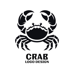 Crab Vector Logo Design