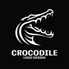 Crocodile Vector Logo Design