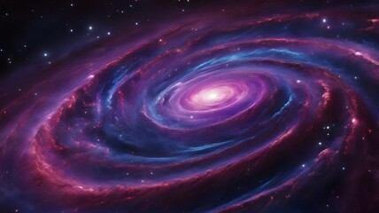 Obraz premium background 3d Majestic Spiral Galaxy – Ultra-High-Resolution Cosmic Nebula