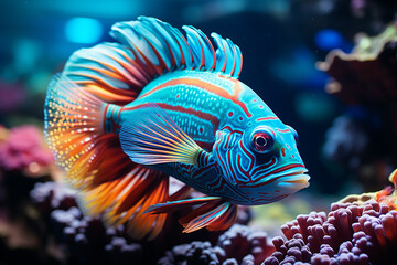 manifestations of sea fish unparalleled adaptations to coral reefs, epitomizing artistry of camouflage, mimicry, and extraordinary survival strategies forged by these magnificent beings within their e