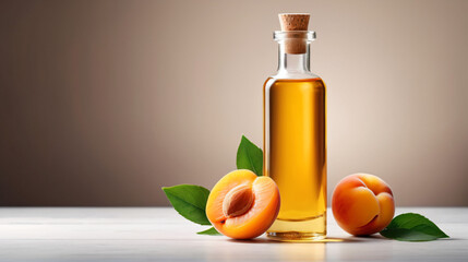 Apricot oil bottle