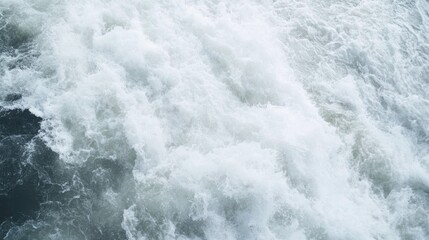 Naklejka premium a close-up of rushing water creating a dynamic texture