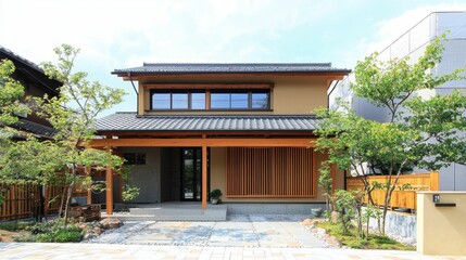 Modern Kyoto Residence with Fusion of Traditional and Contemporary Style