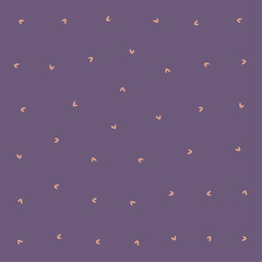 a purple background with a pattern of small birds