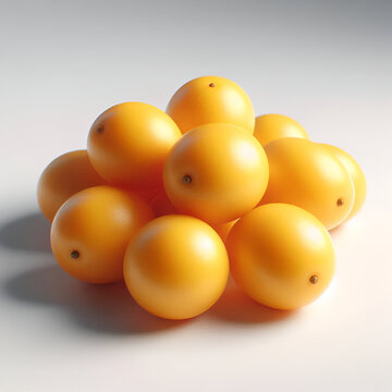 fresh nance fruit cluster &ndash; sweet tropical bright yellow nance fruit