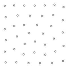 a white background with a pattern of circles
