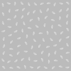 a pattern of white footprints on a gray background